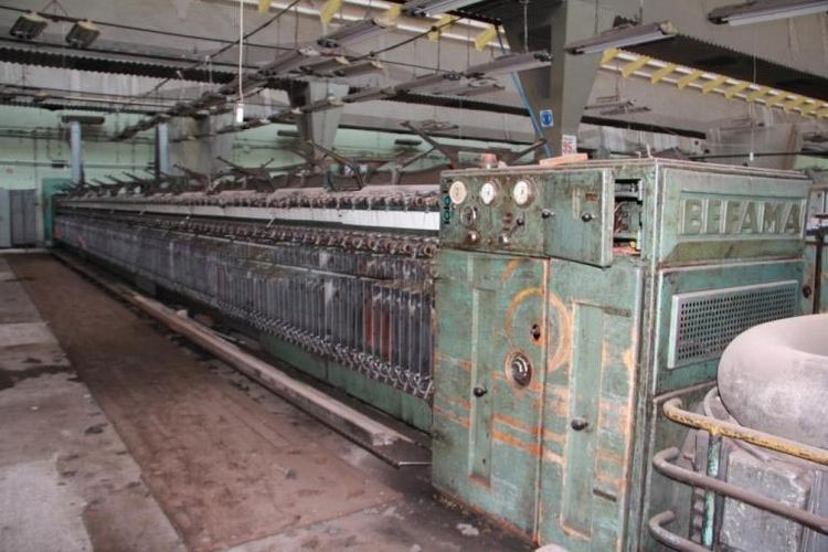 3 Befama PG-7A Ring spinning machines