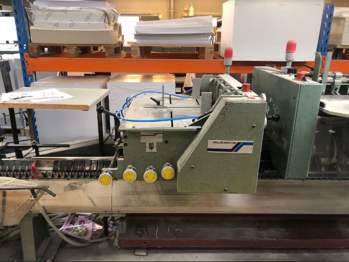 MULLER MARTINI MM 321 Saddle-Stitcher-Line