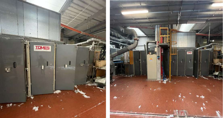 Tomes thermobonding oven