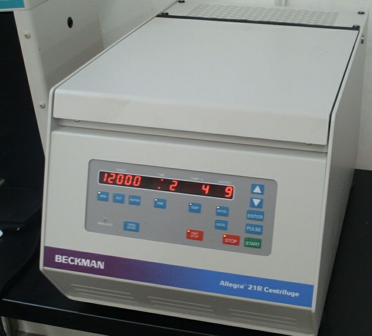 Beckman Allegra 21R, High-speed refrigerated benchtop centrifuge