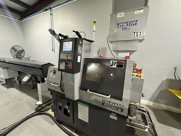 Tsugami Fanuc 0i-TD CNC Control 12,000 rpm B0125 III 2 Axis
