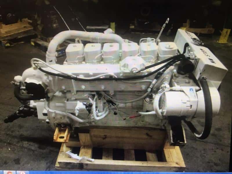 Cummins 6bta marine engine 210hp low hours