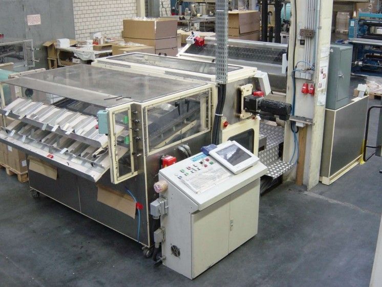 1.550 mm Compact Sheeting Machine  with packer inline