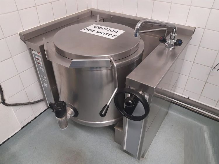 Elro WERKE JK1-75-EID-80.0-B STAINLESS STEEL TILTING KETTLE