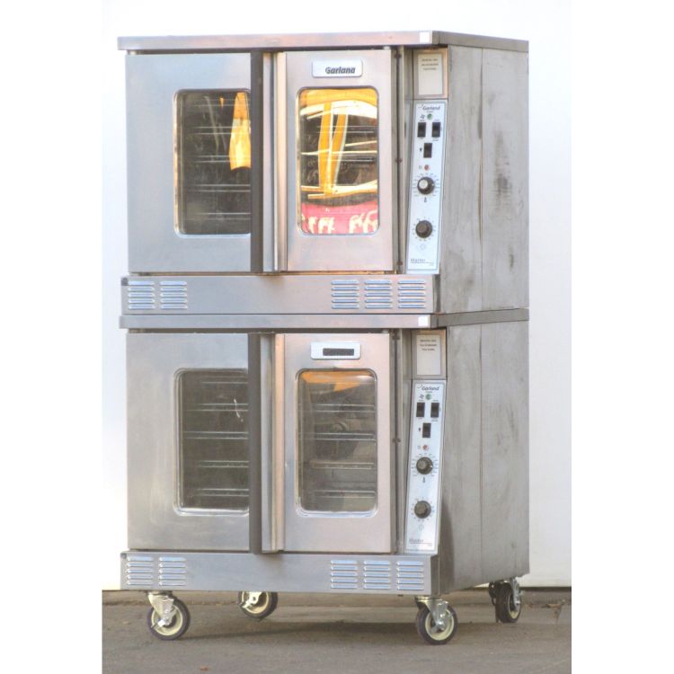 Garland MCO-GS-10S Natural Gas Double Deck Convection Oven