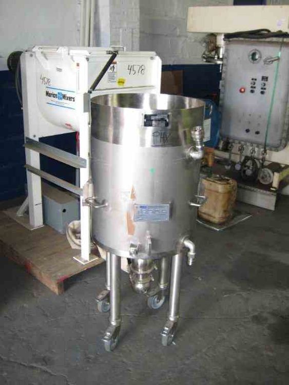 Ystral X-3/D Triple Motion Jacketed Mixing vessel