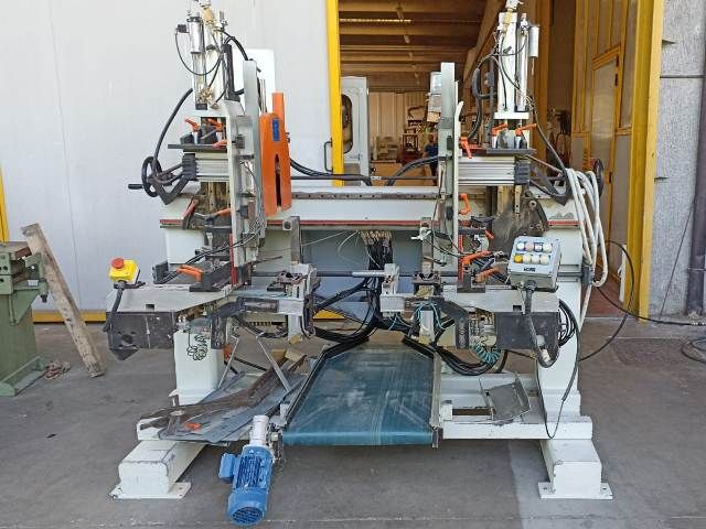 Tecnosystem DOUBLE SIDED CUTTING OFF MACHINE FOR CHAIR ELEMENTS