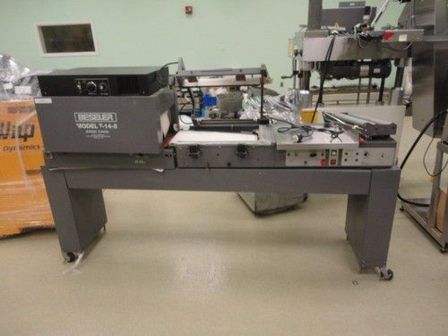 Besseler T-14-8 L-Bar Sealer with Shrink Tunnel