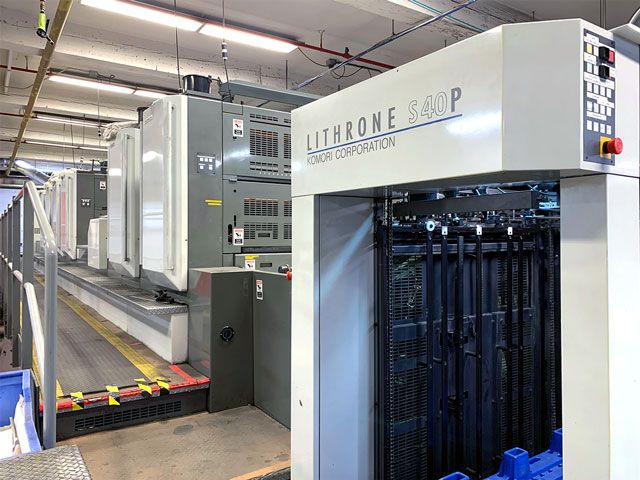 Komori LS640-P-UV 72 X 102 CM