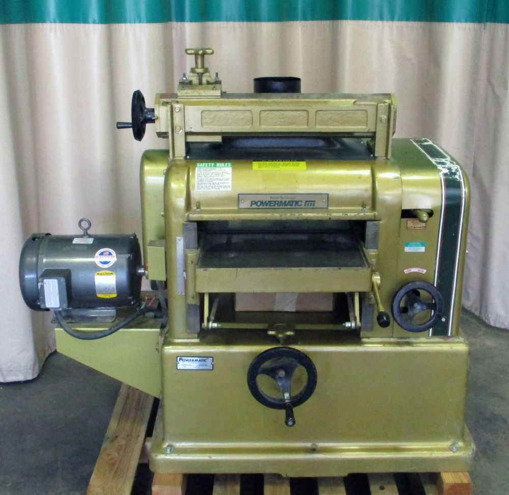 Powermatic 180, Planer