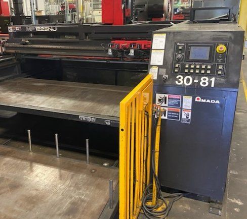 Amada MP1225NJ AUTOMATIC LOAD/UNLOADER Cycle Time (Load/Unload) 25 Seconds