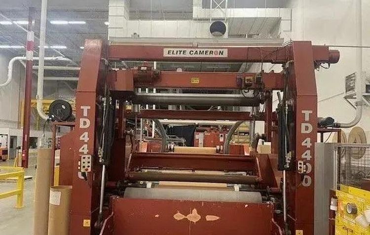 Cameron 82" TD4400 Two Drum Slitter Rewinder