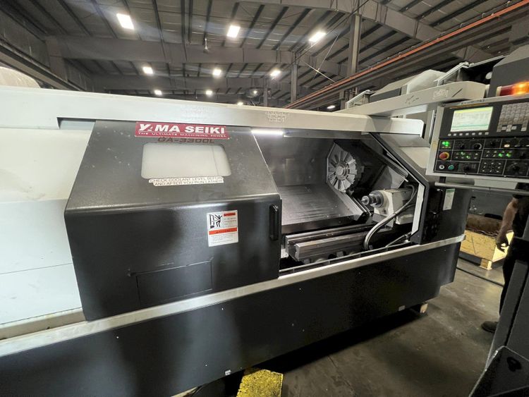 Yama Seiki Fanuc Oi-TD CNC Control 3,000 RPM GA-3300L 2 Axis