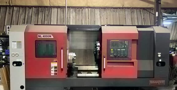 Fanuc 0i-TF CNC Control 10.4” LCD Color Monitor 2,000 rpm Smart Machine Tool NL4000M 2 Axis