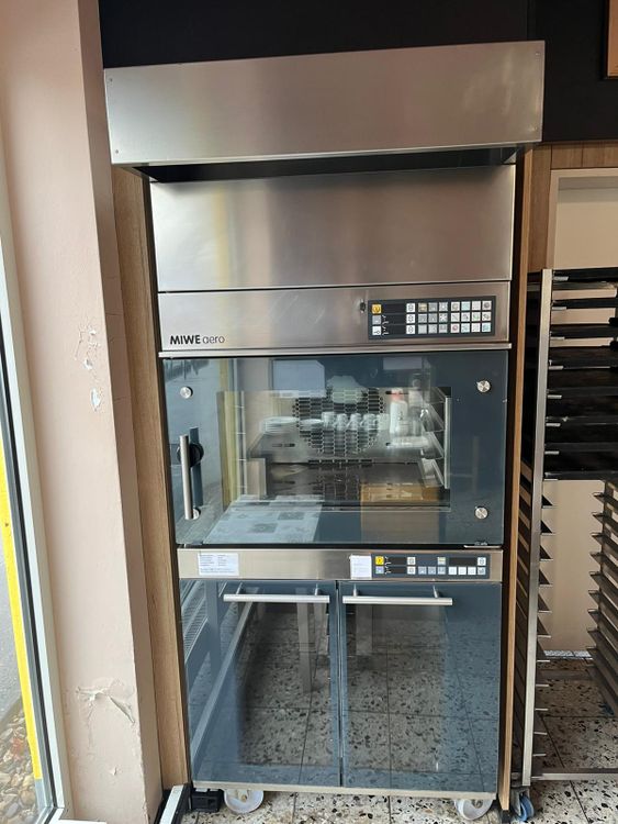 Miwe Aero Shop oven with proofing cabinet