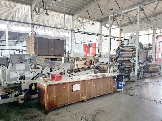 Profama SOS Paper bag machine type 030-CE, photocell & col. print