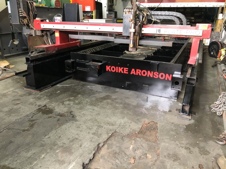 Koike Plate Pro 2000 Plasma Cutting System Hypertherm Edge TI CNC