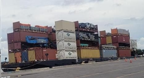 250ft ABS Container Deck Barge