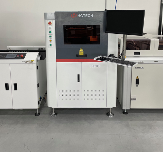 LCB10C Double sided CO2 Laser marking system