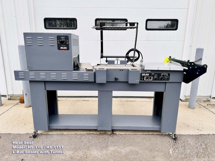 HEAT SEAL HS-115 & HS-115T Combination L-Bar Sealer & Heat Tunnel