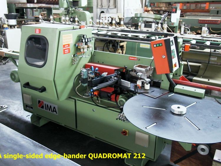 Ima QUADROMAT 212, Single-sided edge-bander