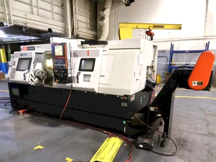 Mazak Fanuc Corporation Mazatrol Matrix CNC 4000 RPM Nexus QTN 250II/1500 2 Axis