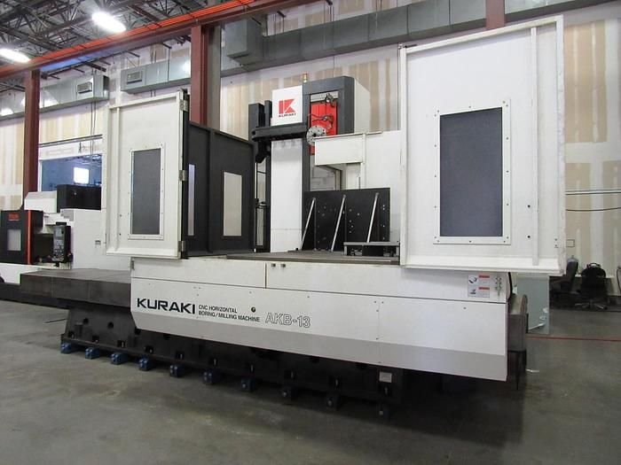 Kuraki AKB-13 Horizontal Boring Mill 5.12" 3000 Rpm