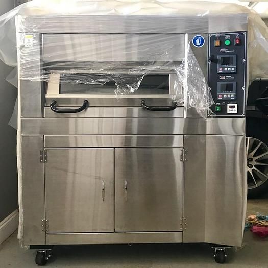 BakeMax  T1001-AS-18-1ST-1BS-SR Deck Oven