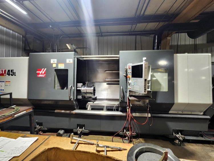 Haas CNC Control 1,400 RPM ST-45L 2 Axis