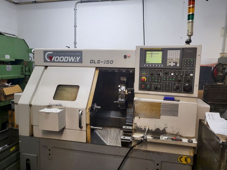 Goodway Fanuc Oi-Mate CNC control 6,000 RPM GLS-150 2 Axis