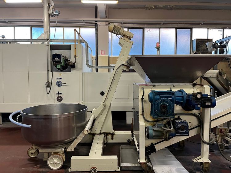 Siat, Simionato COMPLETE LINE FOR THE PRODUCTION OF SHORTBREAD BISCUIT 600 KG/HOUR