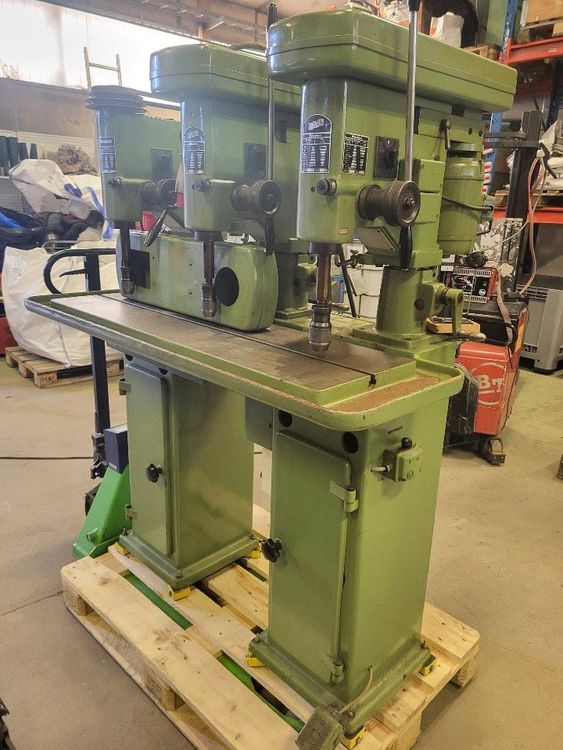 3-spindle drilling machine Hegner 4350 rpm