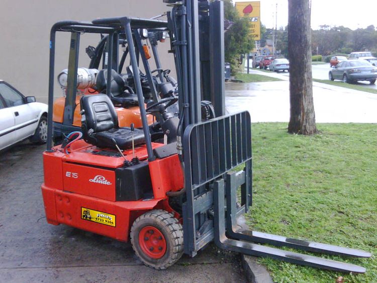 Linde Electric Used Forklift 1.5 Tonne