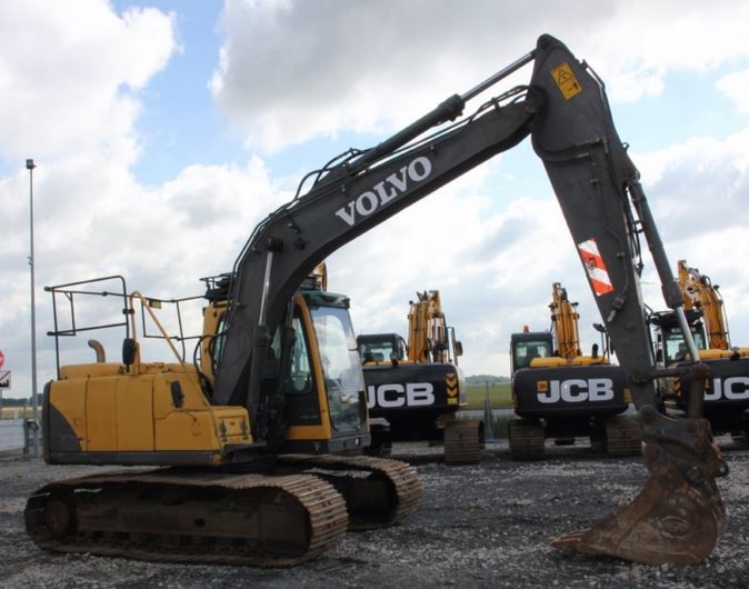 Volvo EC 140 Tracked Excavator