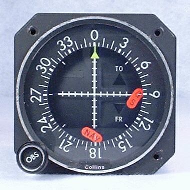 Collins IND-31C GPS / VOR / LOC / Glideslope Indicator with Syncro