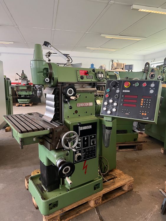 Mikron WF 2 SA Milling Machine Vertical 2240 rpm