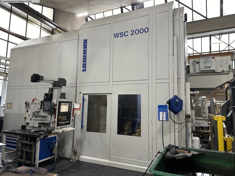 Liebherr WSC 2000 Variabl Gear Shaping Machine