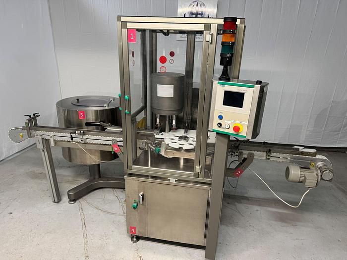 MARCHESINI, Tonazzi ML-55 T Automatic Rotary 3-Head Capper