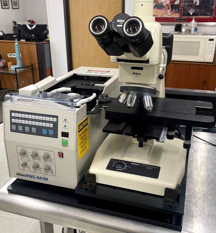 Nikon Optiphot-150S Wafer Inspection Microscope
