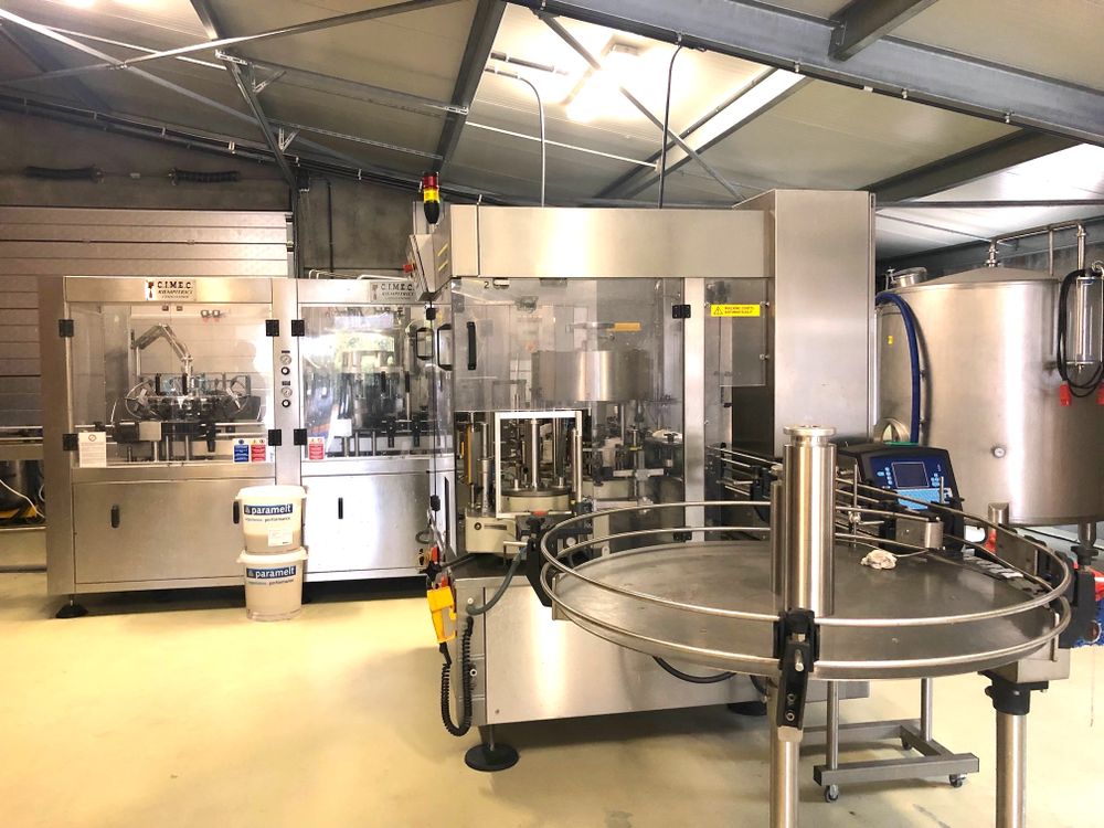 Cimec BEER GLASS BOTTLING LINE