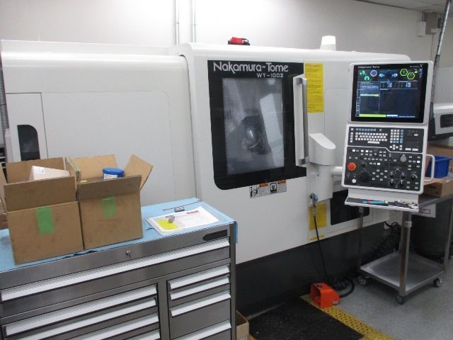 Nakamura Tome Fanuc 31iA 6000 RPM WY-100 II 2 Axis