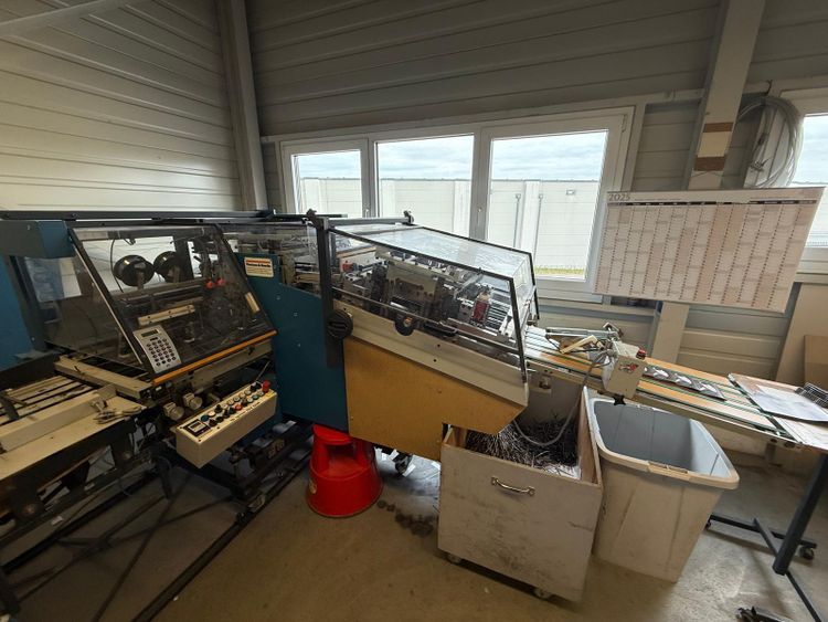 Theisen & Bonitz tb sprint 304 QSM Saddle Stitching Line with 3-Knife Trimmer