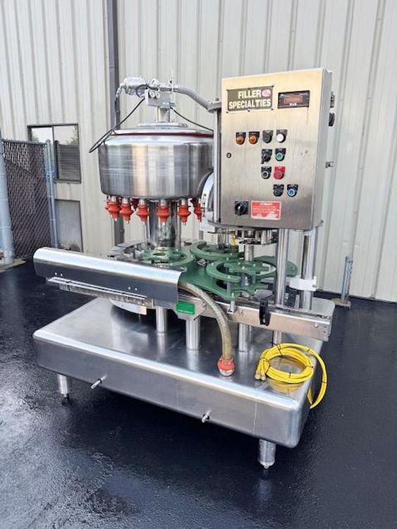 Filler Specialties AWFS186R 18/6 Mono-Block Bottle Filler-Capper