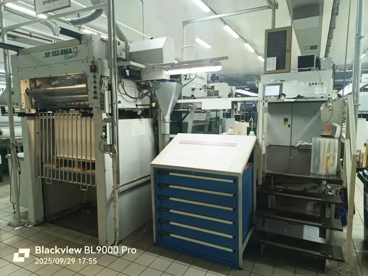 Bobst SP 102 BMA Foilmaster