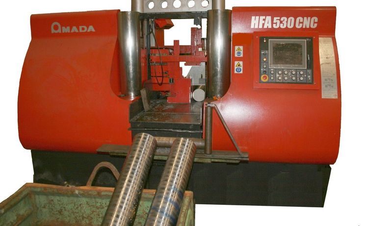 Amada HFA530CNC Band Sawing CNC Control