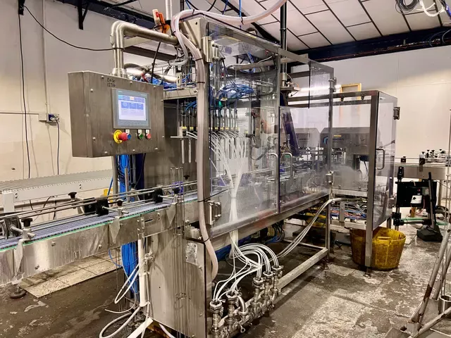 Innovus CF45, 10 head Filler Line for Cans