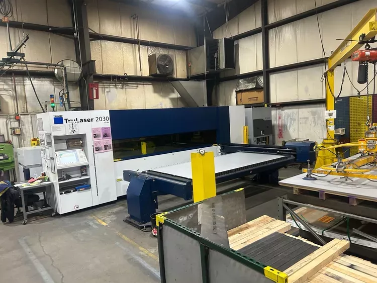 Trumpf TRULASER 2030 FIBER CNC control