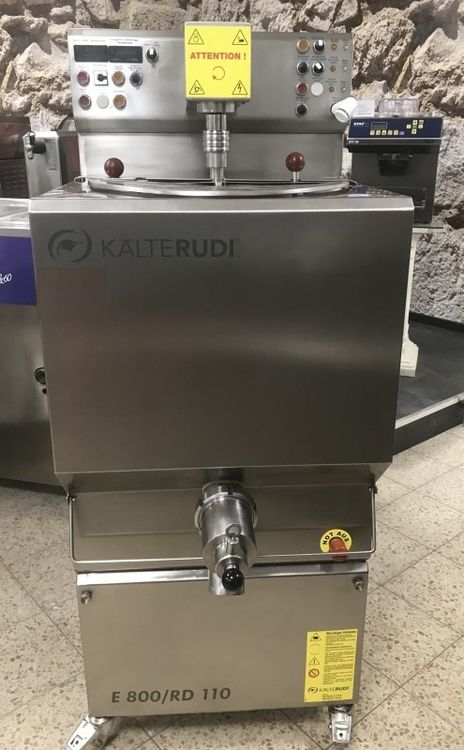 Rudi E800 RD 110 Refrigeration cream stove and pasteurizer