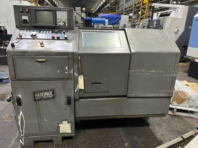 Hardinge FANUC 18iT CNC CONTROL 5000 RPM CONQUEST GT-27SP "Super Precision" CNC LATHE 2 Axis