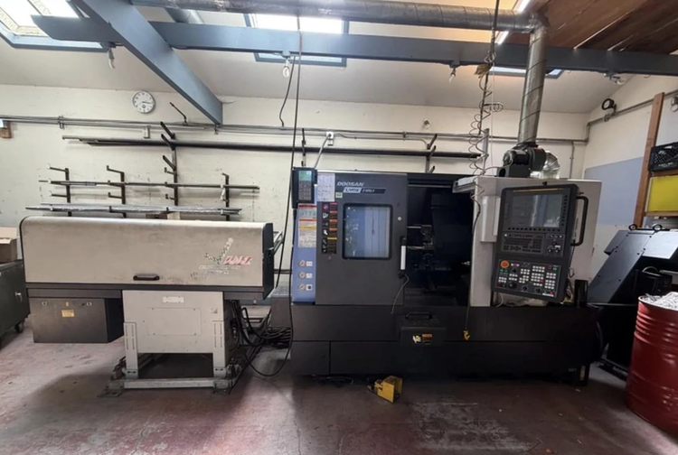 Doosan FANUC 0i-TF Plus 4,500 RPM LYNX 2100LYA 2 Axis